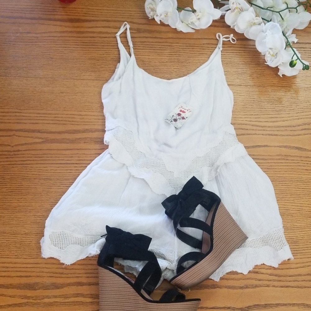 Poof Embroidered Romper
